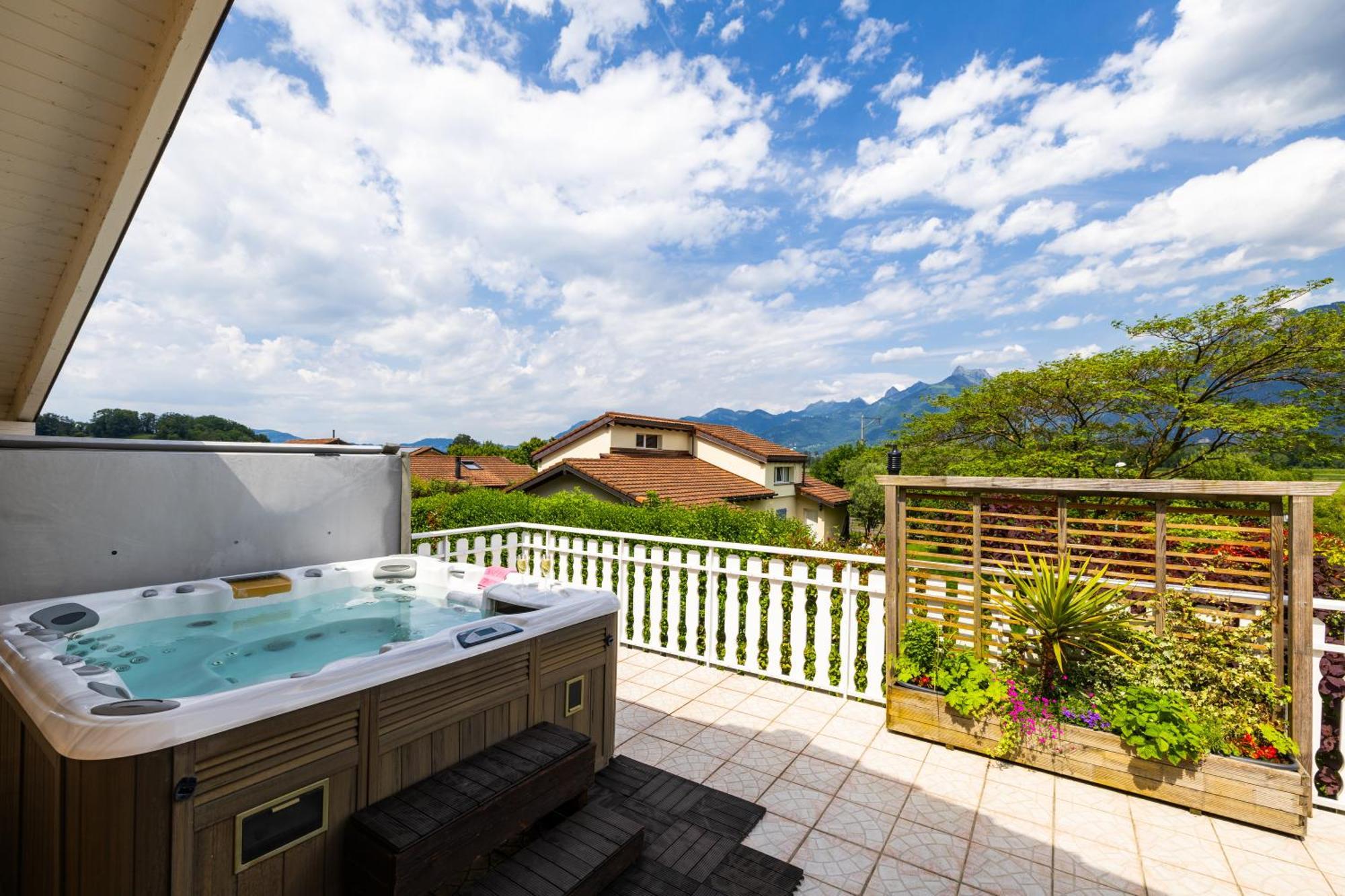 B&B Mon Reve, Petit Dejeuner Bio, Jacuzzi Les Evouettes Luaran gambar